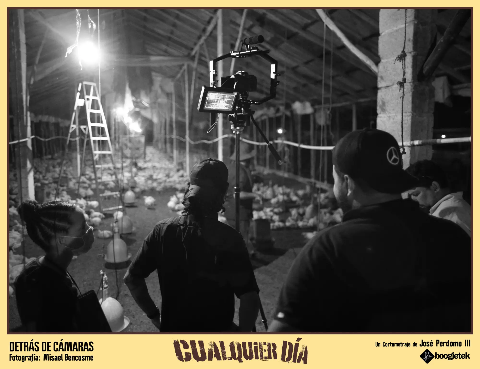 Any Day behind the scenes — Boogietek Photo+Cinema, Moca Dominican Republic, independent film production South Florida