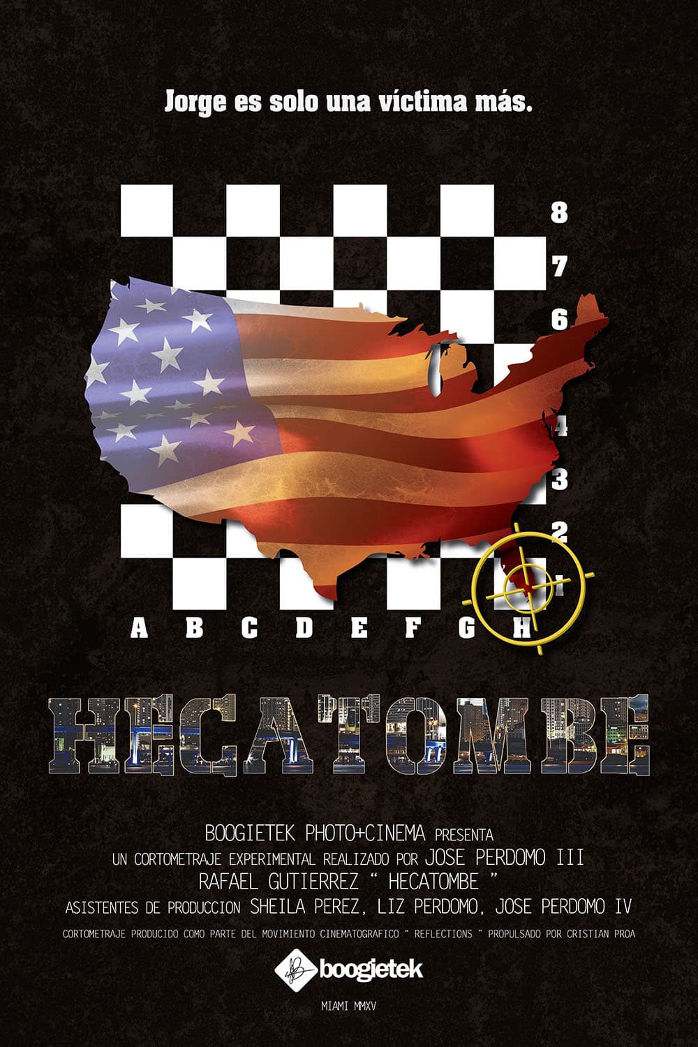 Hecatombe (Hecatomb) — experimental short film poster