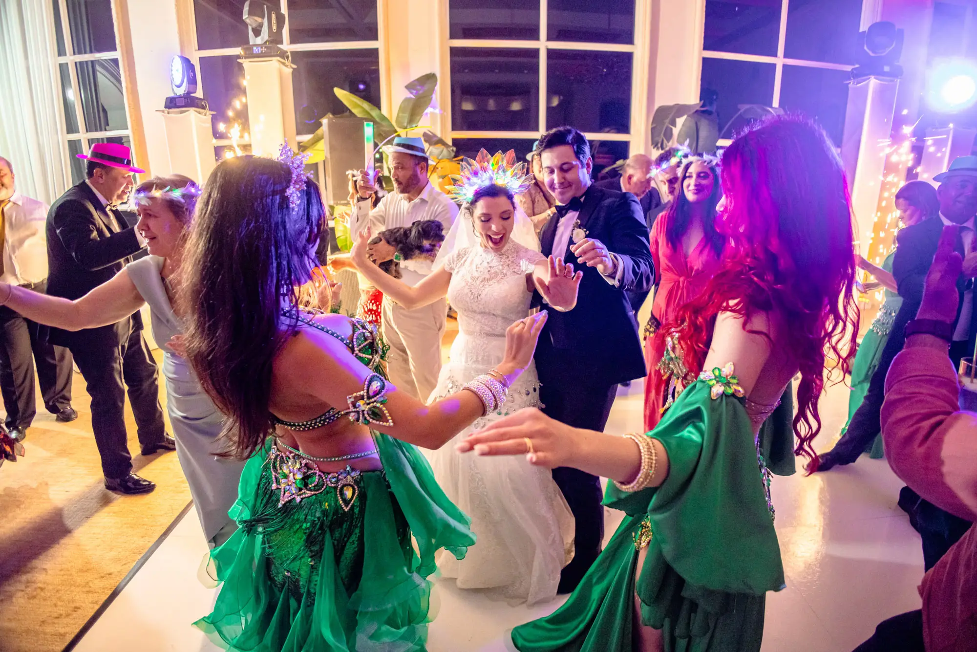 Documentary wedding photography capturing an unposed emotional moment at a South Florida wedding by Boogietek Photo+Cinema