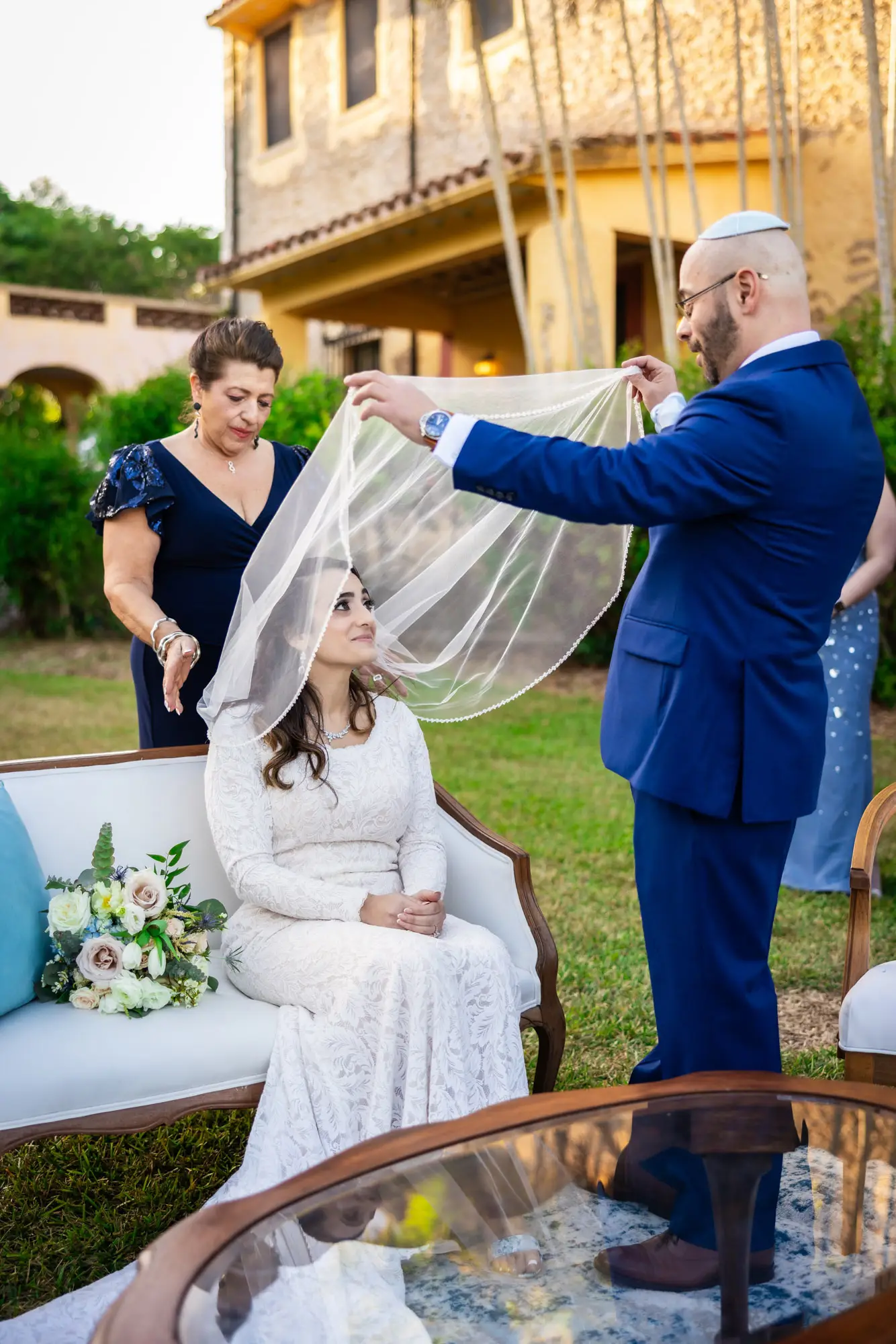 South Florida fusion wedding — two cultural traditions meeting in a single frame, photographed by Boogietek Photo+Cinema