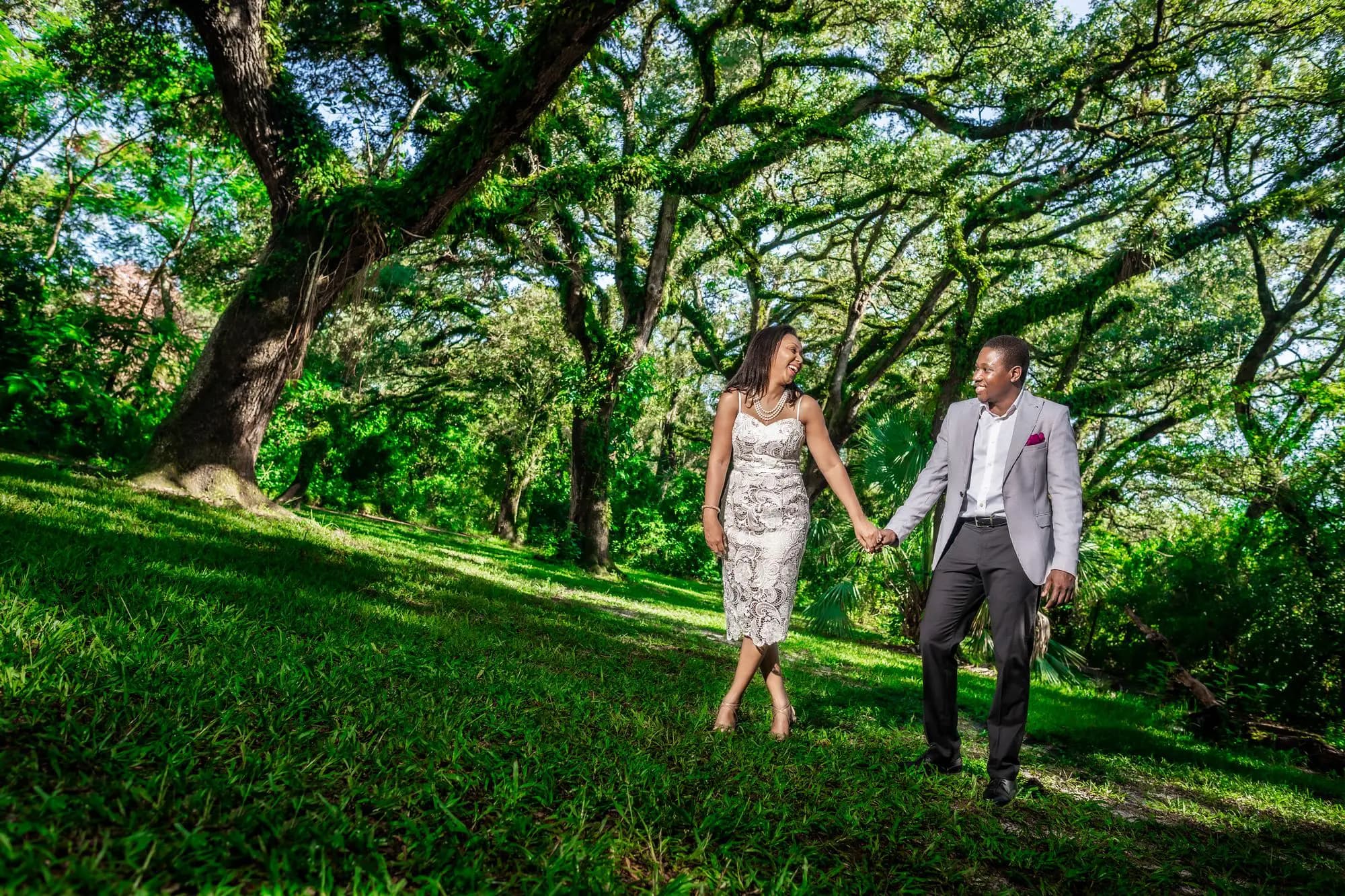Emotional wedding moment captured in South Florida