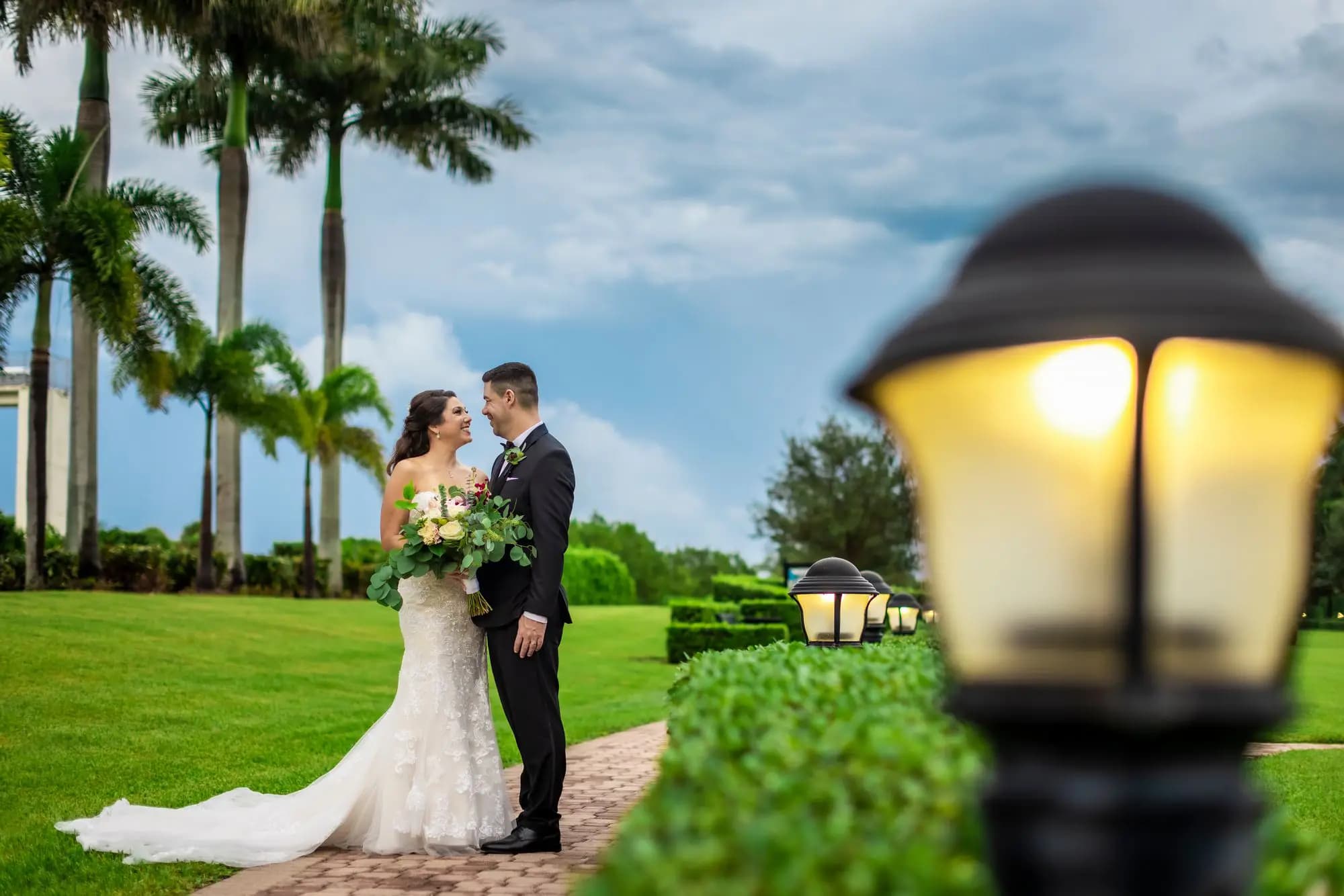 Cinematic wedding photography in Broward County Florida