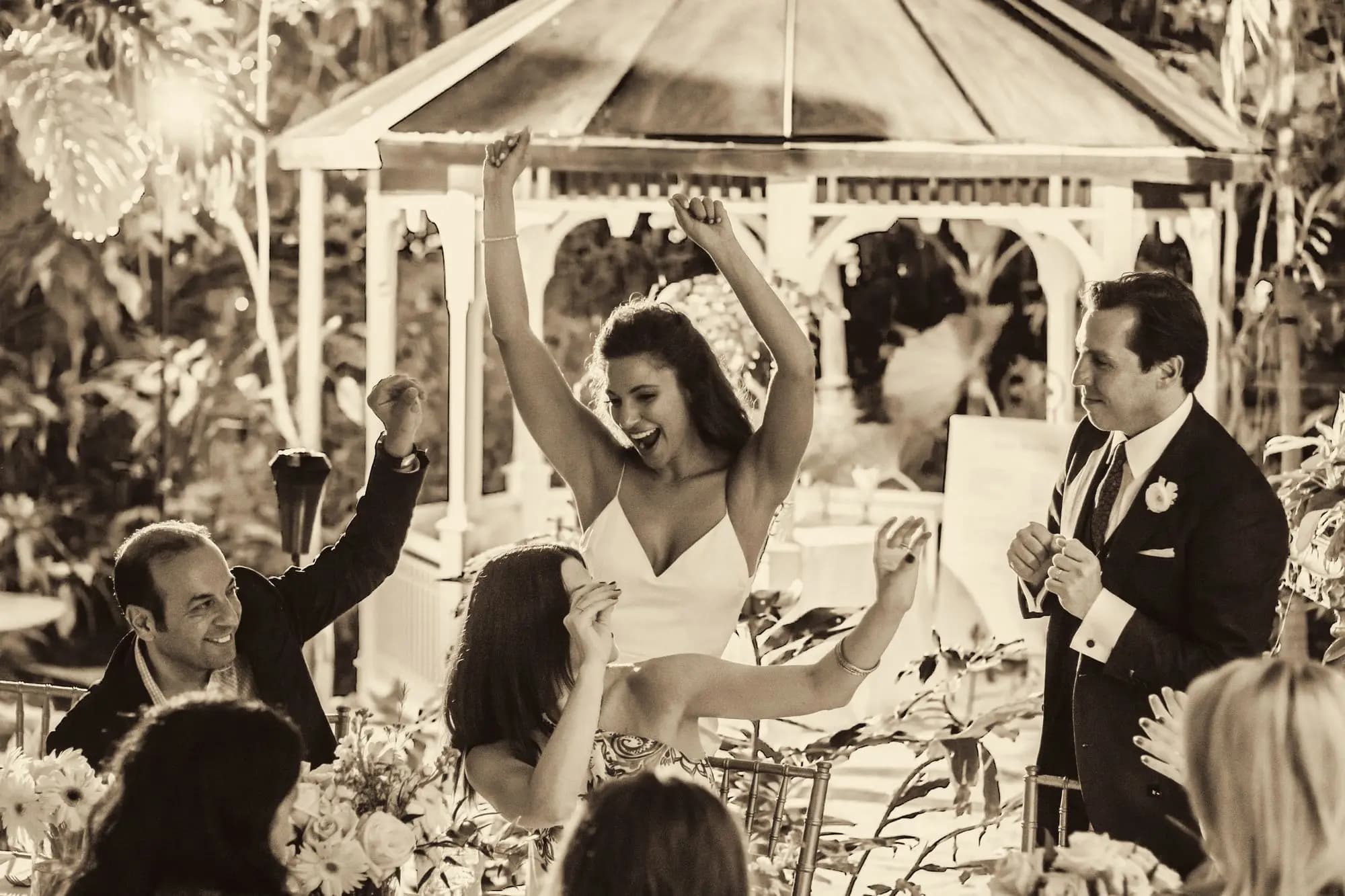 Emotional wedding moment captured in South Florida