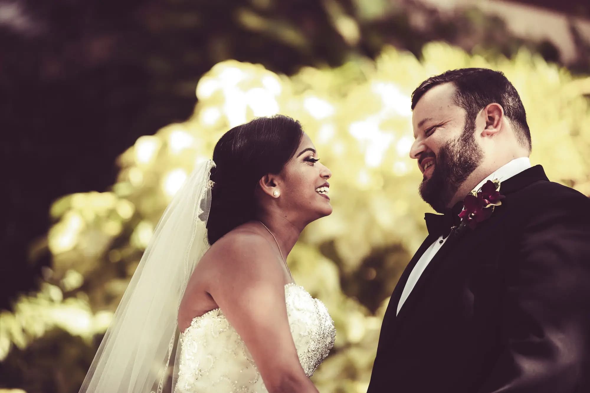 Bride and groom portrait by Boogietek Photo+Cinema Pembroke Pines